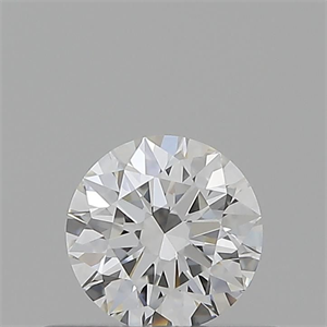 Picture of Natural Diamond 0.41 Carats, Round with Excellent Cut, G Color, IF Clarity and Certified by GIA