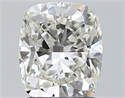 Natural Diamond 1.51 Carats, Cushion with  Cut, J Color, SI1 Clarity and Certified by GIA