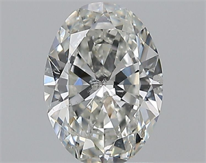 Picture of Natural Diamond 1.51 Carats, Oval with  Cut, H Color, SI2 Clarity and Certified by GIA