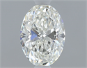 Diamante Natural 0.40 quilates, Ovalado , Color H, claridad VS1 y certificado GIA