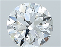 Natural Diamond 1.01 Carats, Round with Very Good Cut, F Color, SI1 Clarity and Certified by GIA