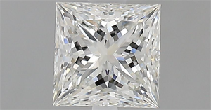 Foto Diamante Natural 0.95 quilates, Princesa , Color H, claridad VVS1 y certificado GIA de