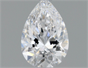 Diamante Natural 0.42 quilates, De pera , Color D, claridad VS2 y certificado GIA