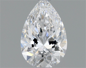 Foto Diamante Natural 0.42 quilates, De pera , Color D, claridad VS2 y certificado GIA de