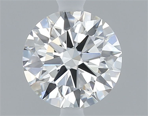 Foto Diamante Natural 0.51 quilates, Redondo , Color F, claridad VS1 y certificado GIA de