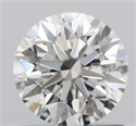 Diamante Natural 0.79 quilates, Redondo , Color H, claridad VVS1 y certificado GIA