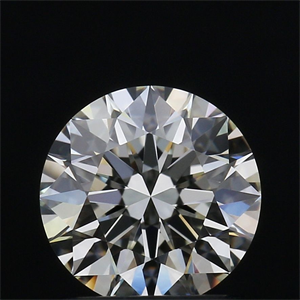 Picture of Natural Diamond 1.02 Carats, Round with Excellent Cut, J Color, VVS2 Clarity and Certified by GIA