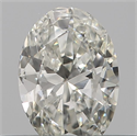 Diamante Natural 0.25 quilates, Ovalado , Color I, claridad VVS1 y certificado IGI
