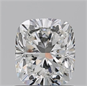 Diamante Natural 1.01 quilates, Del cojín , Color G, claridad VVS2 y certificado GIA