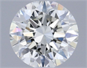 Diamante Natural 0.50 quilates, Redondo , Color H, claridad VVS2 y certificado IGI