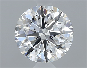 Picture of Natural Diamond 0.44 Carats, Round with Excellent Cut, E Color, SI1 Clarity and Certified by GIA