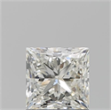 Natural Diamond 1.21 Carats, Princess with  Cut, J Color, VS2 Clarity and Certified by GIA