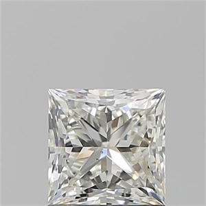 Picture of Natural Diamond 1.21 Carats, Princess with  Cut, J Color, VS2 Clarity and Certified by GIA