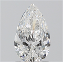 Diamante Natural 1.01 quilates, De pera , Color F, claridad I1 y certificado GIA