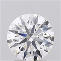 Del inventario de diamantes de laboratorio, 2.00 quilates, Redondo , Color D, claridad VVS1 y certificado IGI