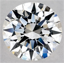 Natural Diamond 0.80 Carats, Round with Excellent Cut, F Color, IF Clarity and Certified by GIA