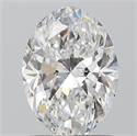 Diamante Natural 1.20 quilates, Ovalado , Color E, claridad SI1 y certificado GIA