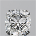Diamante Natural 1.01 quilates, Del cojín , Color I, claridad VVS2 y certificado GIA