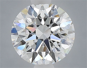 Picture of Lab Grown Diamond 1.08 Carats, Round with Ideal Cut, D Color, VVS2 Clarity and Certified by IGI