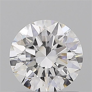 Picture of Natural Diamond 1.01 Carats, Round with Excellent Cut, E Color, VVS1 Clarity and Certified by GIA