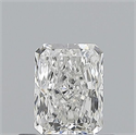 Diamante Natural 0.51 quilates, Radiante , Color F, claridad VVS1 y certificado GIA