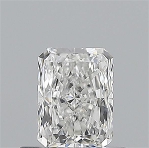 Picture of Natural Diamond 0.51 Carats, Radiant with  Cut, F Color, VVS1 Clarity and Certified by GIA
