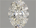 Natural Diamond 1.00 Carats, Oval with  Cut, I Color, VS1 Clarity and Certified by GIA