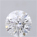 Del inventario de diamantes de laboratorio, 3.59 quilates, Redondo , Color D, claridad VS2 y certificado IGI