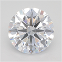 Lab Grown Diamond 4.01 Carats, Round with Ideal Cut, F Color, VS1 Clarity and Certified by IGI