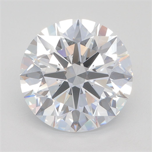 Picture of Lab Grown Diamond 4.01 Carats, Round with Ideal Cut, F Color, VS1 Clarity and Certified by IGI
