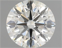 Diamante Natural 0.54 quilates, Redondo , Color L, claridad VVS2 y certificado GIA