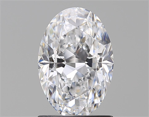 Picture of Natural Diamond 1.31 Carats, Oval with  Cut, D Color, VS2 Clarity and Certified by GIA