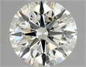 Diamante Natural 0.42 quilates, Redondo , Color K, claridad VVS1 y certificado GIA
