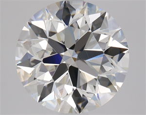 Picture of Natural Diamond 3.01 Carats, Round with Excellent Cut, G Color, VVS2 Clarity and Certified by GIA
