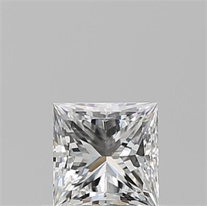 Foto Diamante Natural 0.56 quilates, Princesa , Color F, claridad VS1 y certificado GIA de