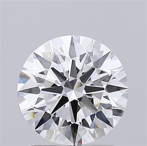 Picture of Lab Grown Diamond 1.26 Carats, Round with Ideal Cut, D Color, VVS2 Clarity and Certified by IGI