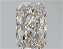 Natural Diamond 1.20 Carats, Radiant with  Cut, K Color, SI2 Clarity and Certified by GIA