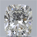 Natural Diamond 1.50 Carats, Cushion with  Cut, H Color, VS1 Clarity and Certified by GIA