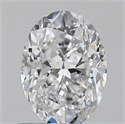 Diamante Natural 0.70 quilates, Ovalado , Color D, claridad VS2 y certificado GIA