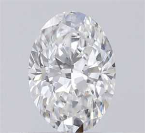 Picture of Natural Diamond 0.70 Carats, Oval with  Cut, G Color, VVS2 Clarity and Certified by GIA