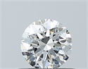 Diamante Natural 0.40 quilates, Redondo , Color G, claridad IF y certificado GIA