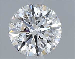 Picture of Natural Diamond 0.90 Carats, Round with Excellent Cut, F Color, VS2 Clarity and Certified by GIA