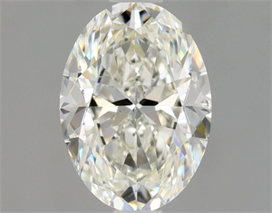 Picture of Natural Diamond 0.90 Carats, Oval with  Cut, I Color, SI1 Clarity and Certified by GIA