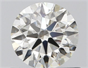 Diamante Natural 0.63 quilates, Redondo , Color H, claridad VVS1 y certificado IGI