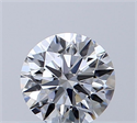 Diamante Natural 0.40 quilates, Redondo , Color D, claridad SI1 y certificado GIA