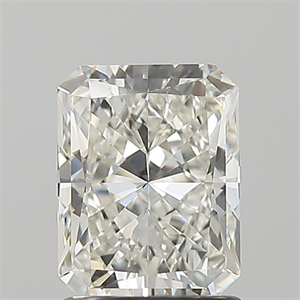 Foto Diamante Natural 1.50 quilates, Radiante , Color I, claridad SI1 y certificado GIA de