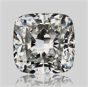 Natural Diamond 0.42 Carats, Cushion with  Cut, G Color, VVS1 Clarity and Certified by GIA