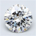 Diamante Natural 2.06 quilates, Redondo , Color G, claridad I1 y certificado GIA