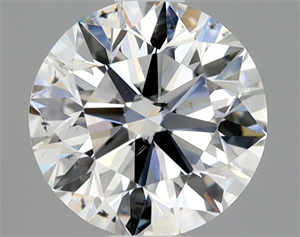 Picture of Natural Diamond 0.85 Carats, Round with Excellent Cut, G Color, SI1 Clarity and Certified by GIA