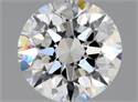 Natural Diamond 0.80 Carats, Round with Excellent Cut, E Color, VS2 Clarity and Certified by GIA